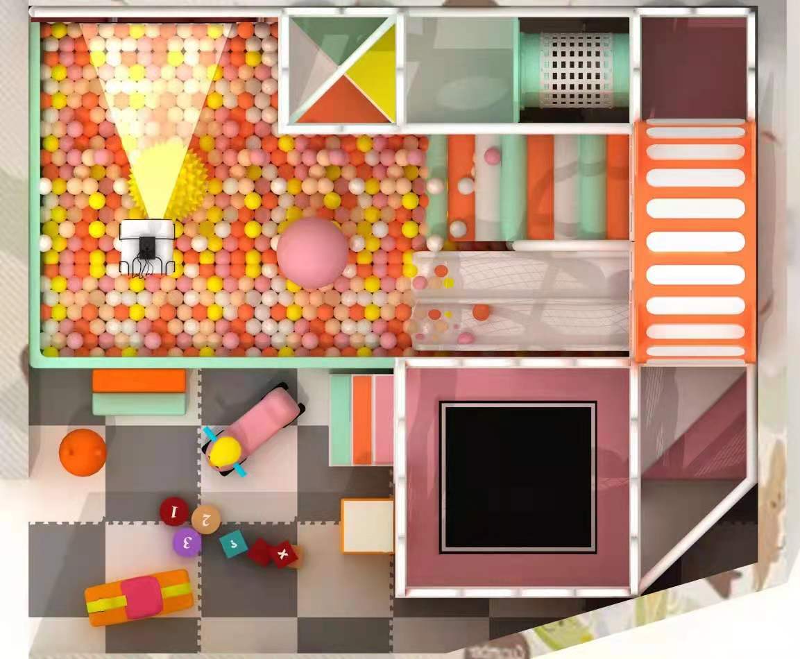 ห้องบอล บ่อบอล สวนสนุก ชุดแมวเหมียว Kidzone รับออกแบบมุมเด็ก สวนสนุกเด็ก