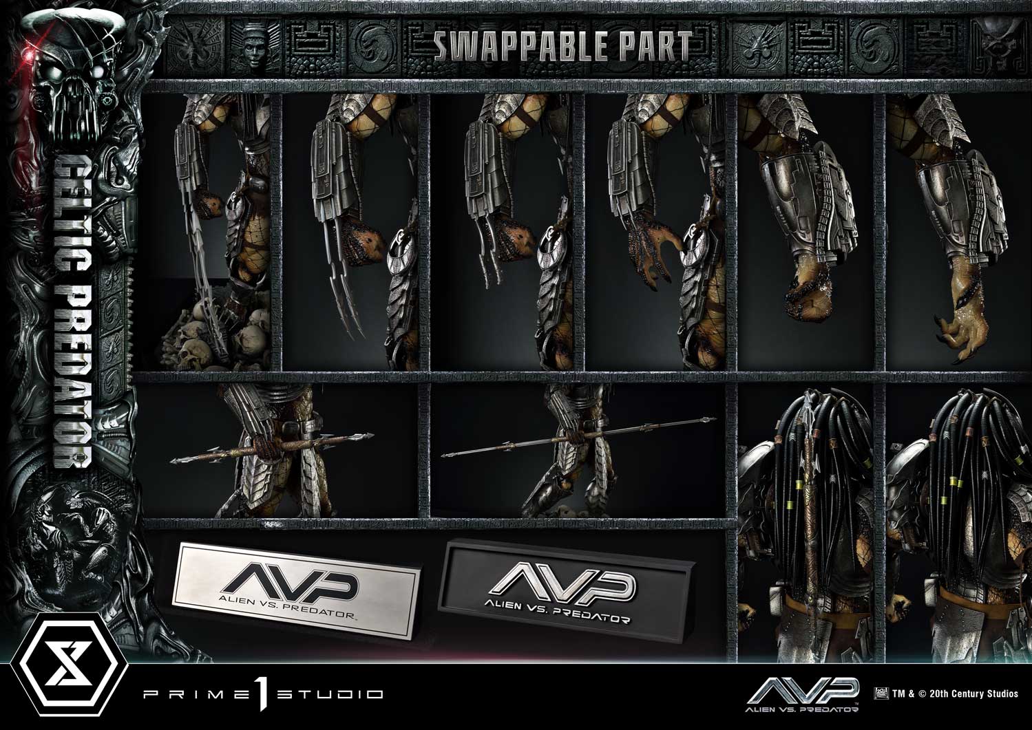 [สั่งจอง] Prime 1 Studio MMPR-05 : Celtic Predator (Alien vs. Predator)