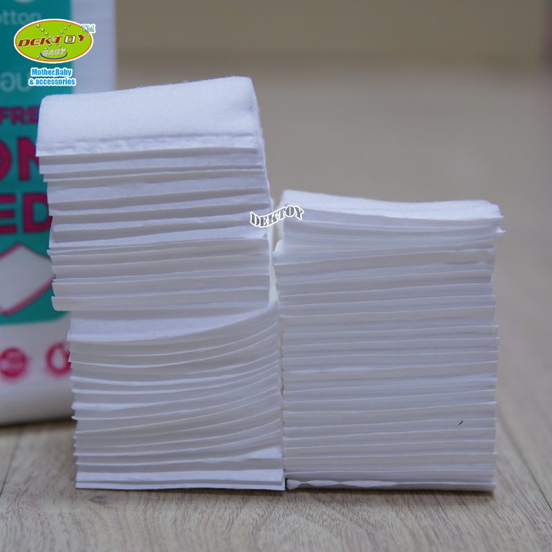 V-Care วีแคร์ สำลีแผ่นชนิดรีดขอบ100แผ่น