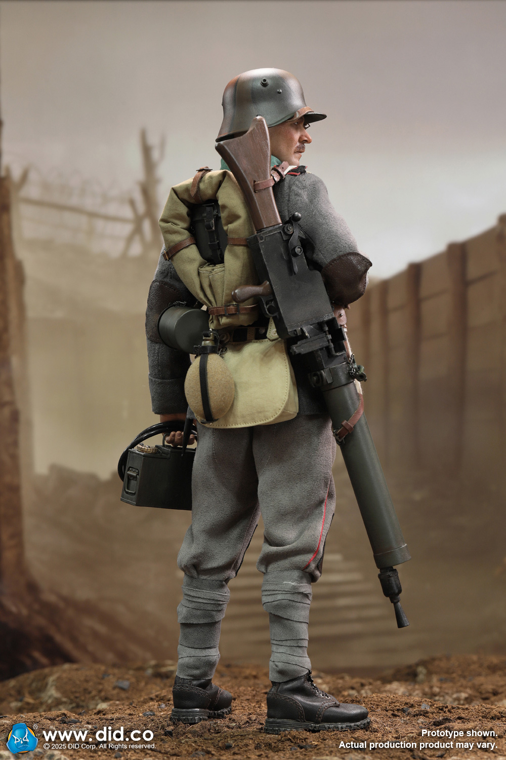 [สั่งจอง]DID D11015 1/6 : WWI German MG08 Gunner – Arthur