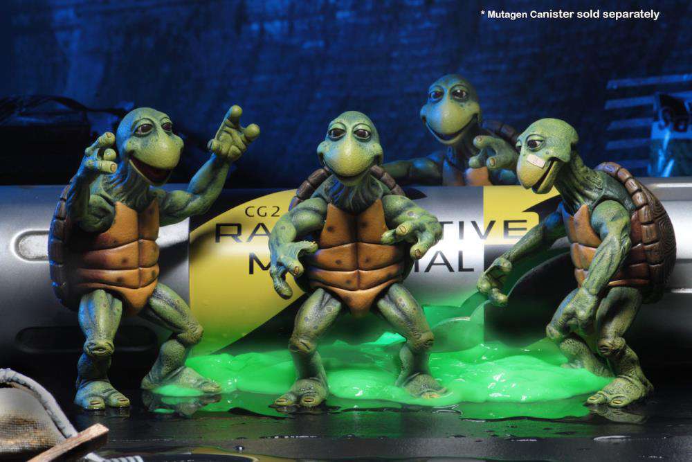 [สั่งจอง] Neca : Ninja Turtles Baby Turtles Set (1990 Movie) - 1/4 (สูง4นิ้ว)