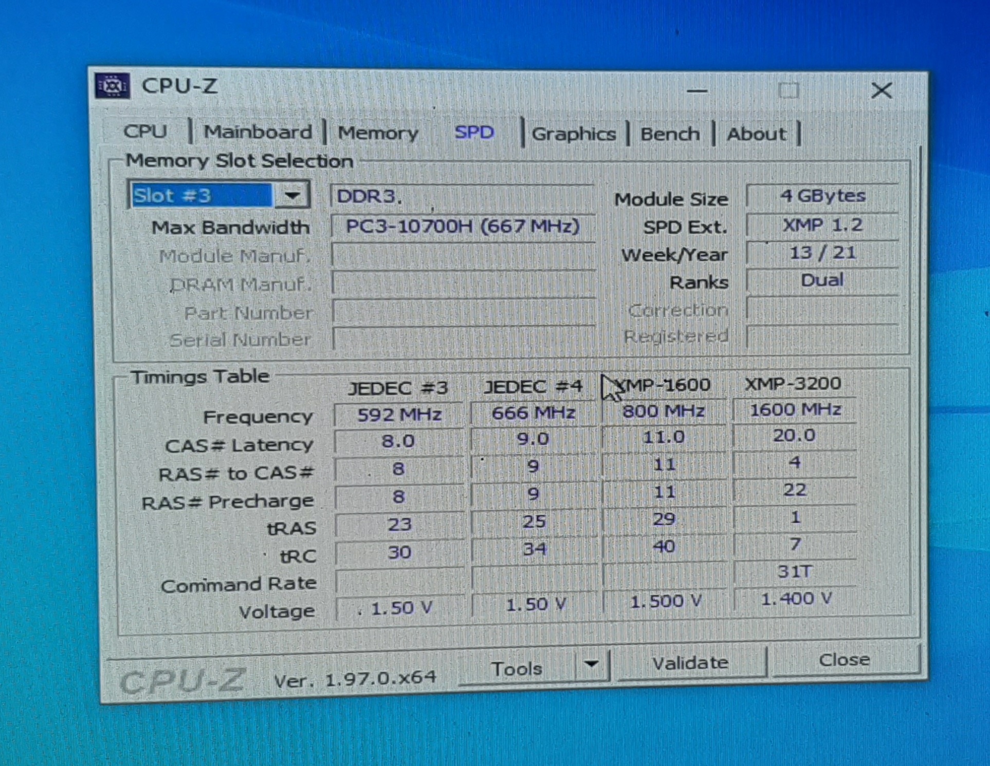 Ram ใช้กับ AMD (เฉพาะบอร์ด AM3+) ของใหม่มีประกันร้าน 1 เดือน XINGYUNXING 4GB PC3-1600 (161517DSU)