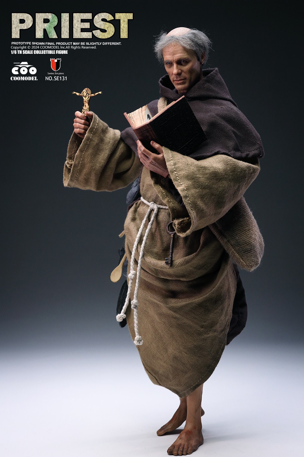 [สั่งจอง] COOMODEL 1/6 SE131 : SERIES OF EMPIRES - MEDIEVAL PRIEST
