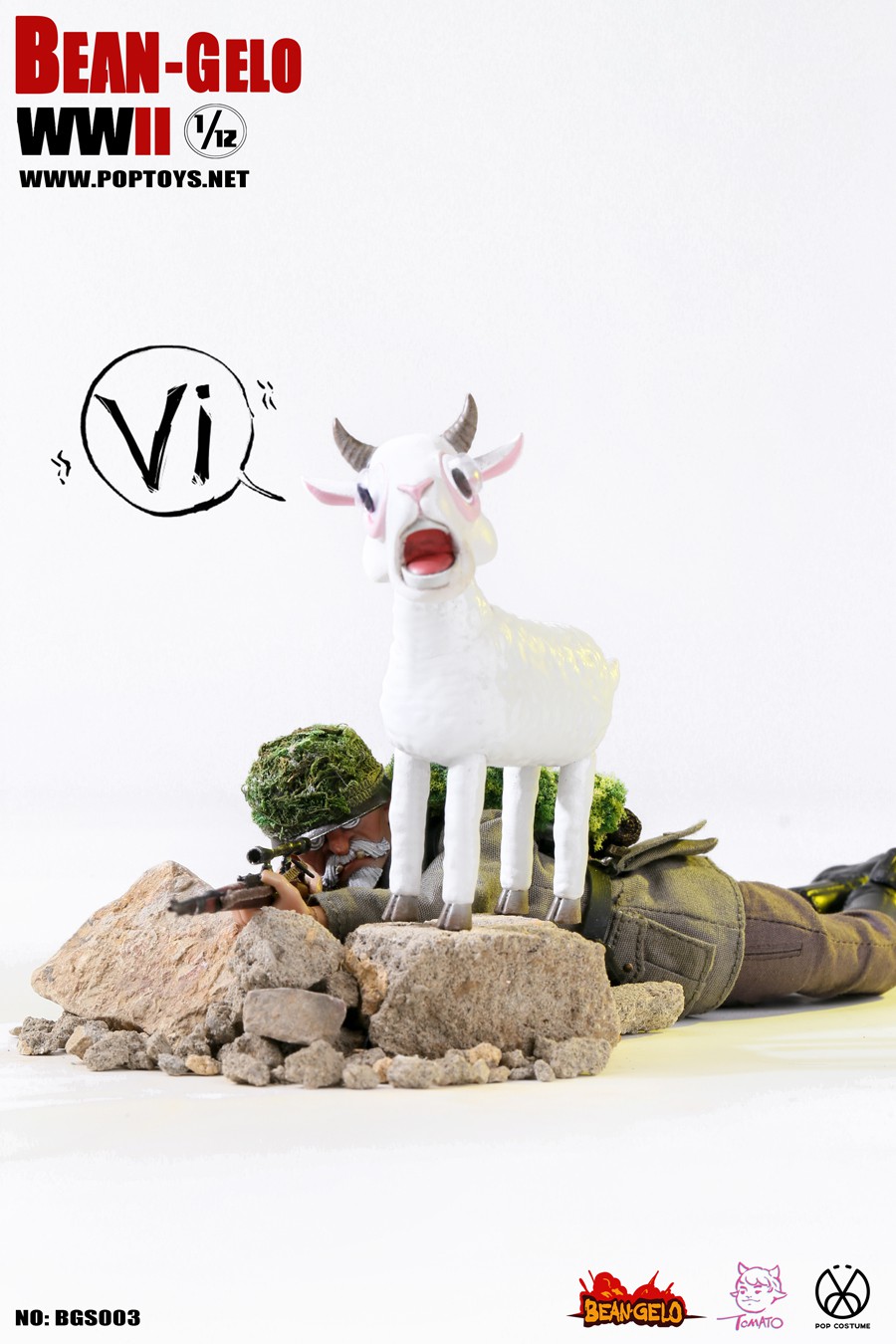 [สั่งจอง] POPTOYS 1/12 Bean Gelo Serie BGS001/2/3 Franz ,George , Weber