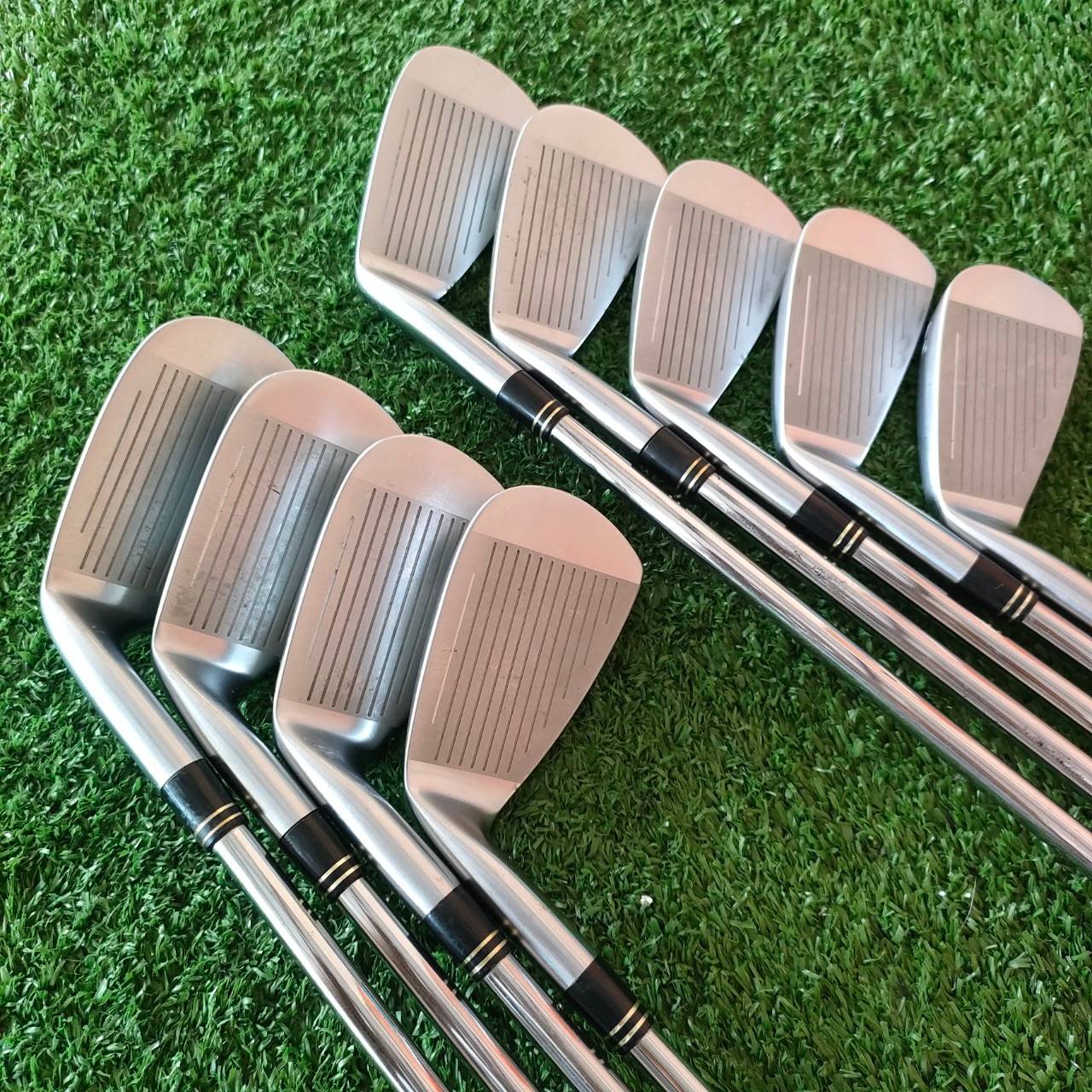 ชุดเหล็ก HEAD S25C มีเหล็ก 3-9 เเละ PW SW ก้าน NS.PRO 950 GH FLEX R สภาพสวย หัวเป็นวัสดุ FORGED สุดพรีเมี่ยม!! ไม้กอล์ฟมือสอง ของแท้ BY NakaraLuxurious