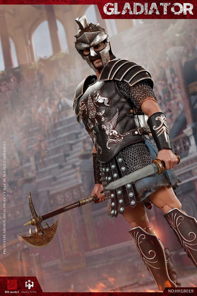 [สั่งจอง]HHmodel & HaoYuTOYS HH18018 Black /HH18019 Red : 1/6 Empire Legion-Empire Gladiator，Imperial Female Warrior