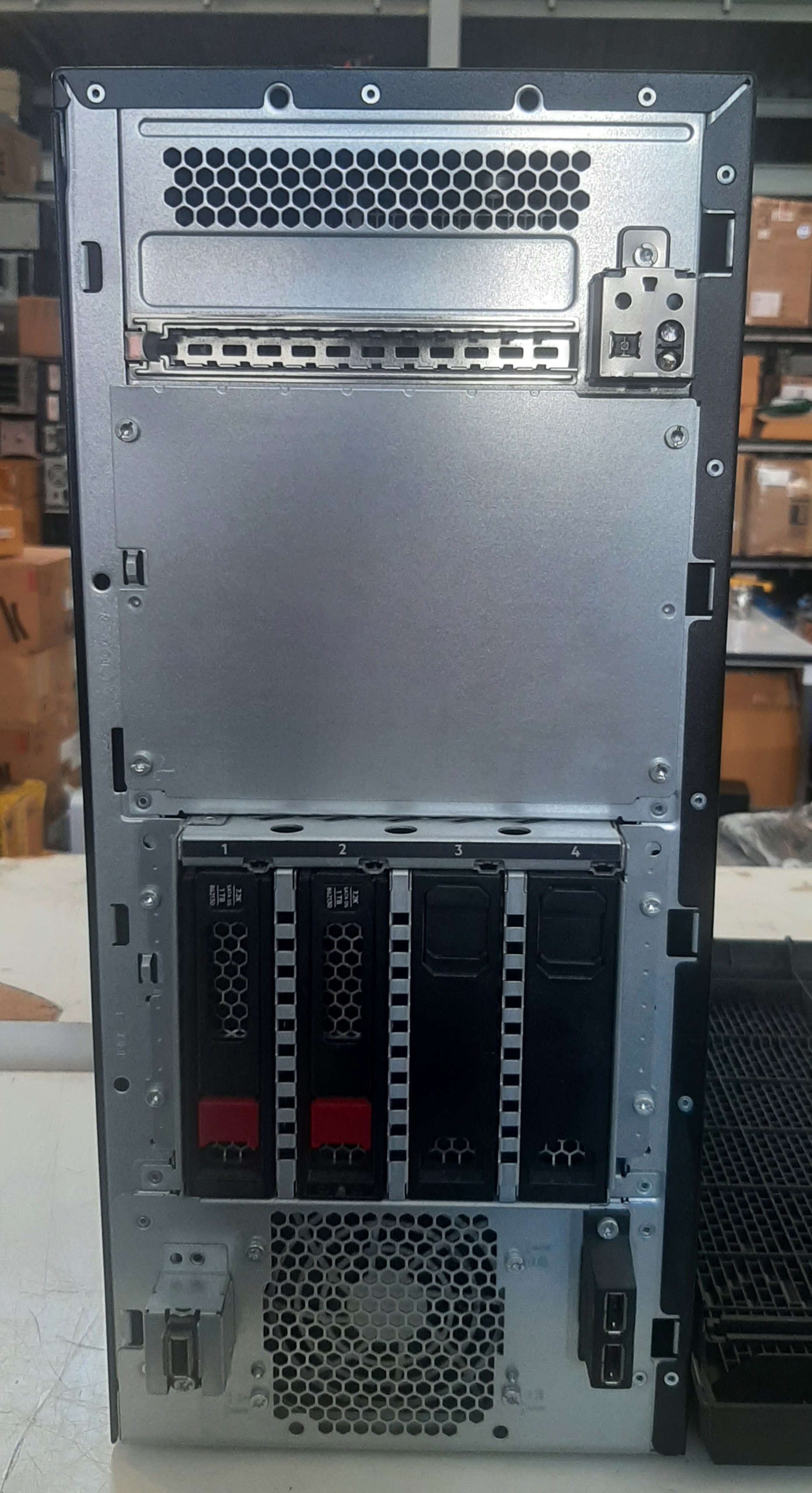 HP ProLiant ML110 Gen10 คอม เซิร์ฟเวอร์ CPU Bronze 3106 Ram 16 GB HDD 1 TB x2