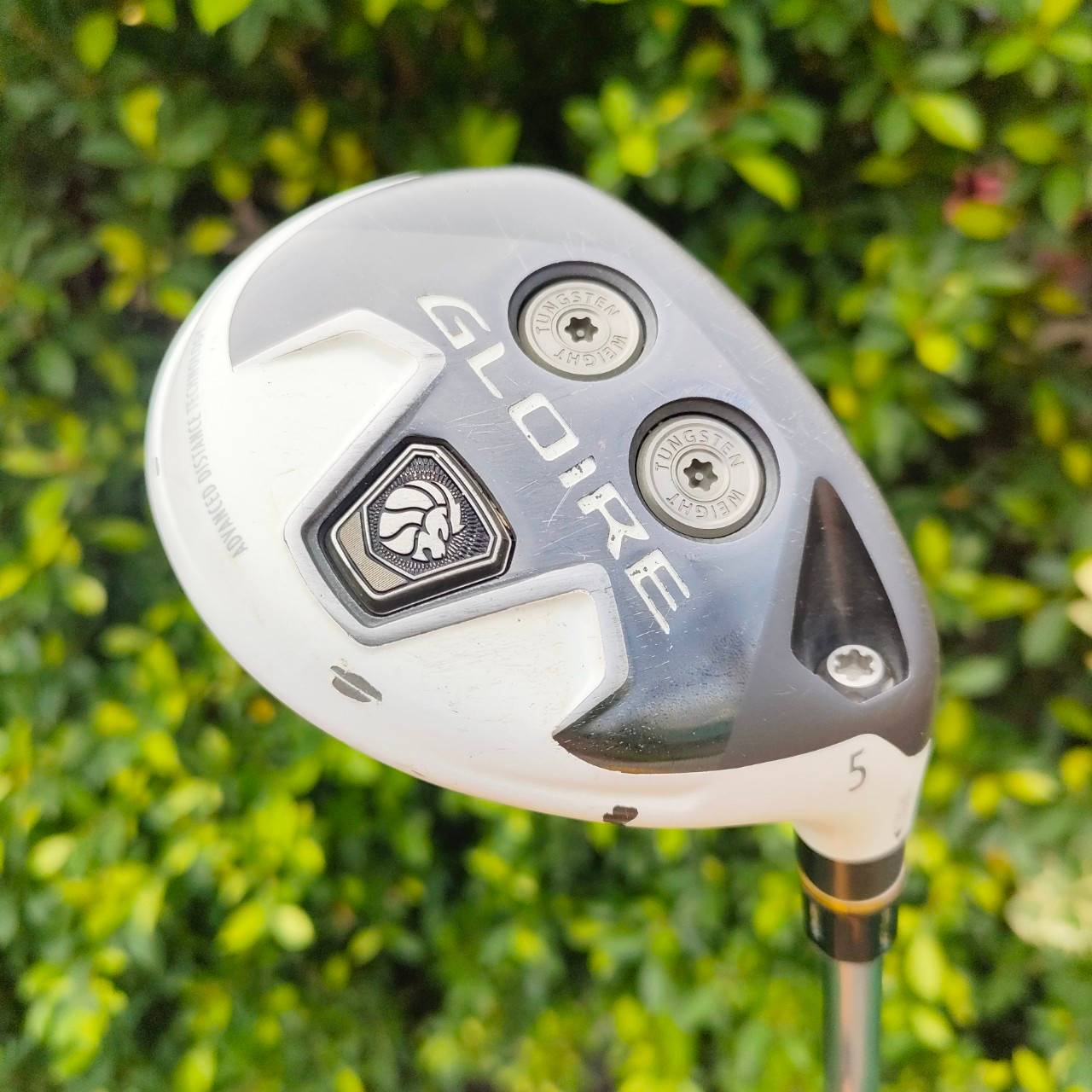HYBRID 5 TAYLORMADE GLOIRE ก้าน N.S.PRO 850 GH FLEX R ก้านเหล็กเบาแค่ 85 กรัม เหมาะกับไฮบริดมาก!! ไม้กอล์ฟมือสอง ของแท้ BY NakaraLuxurious