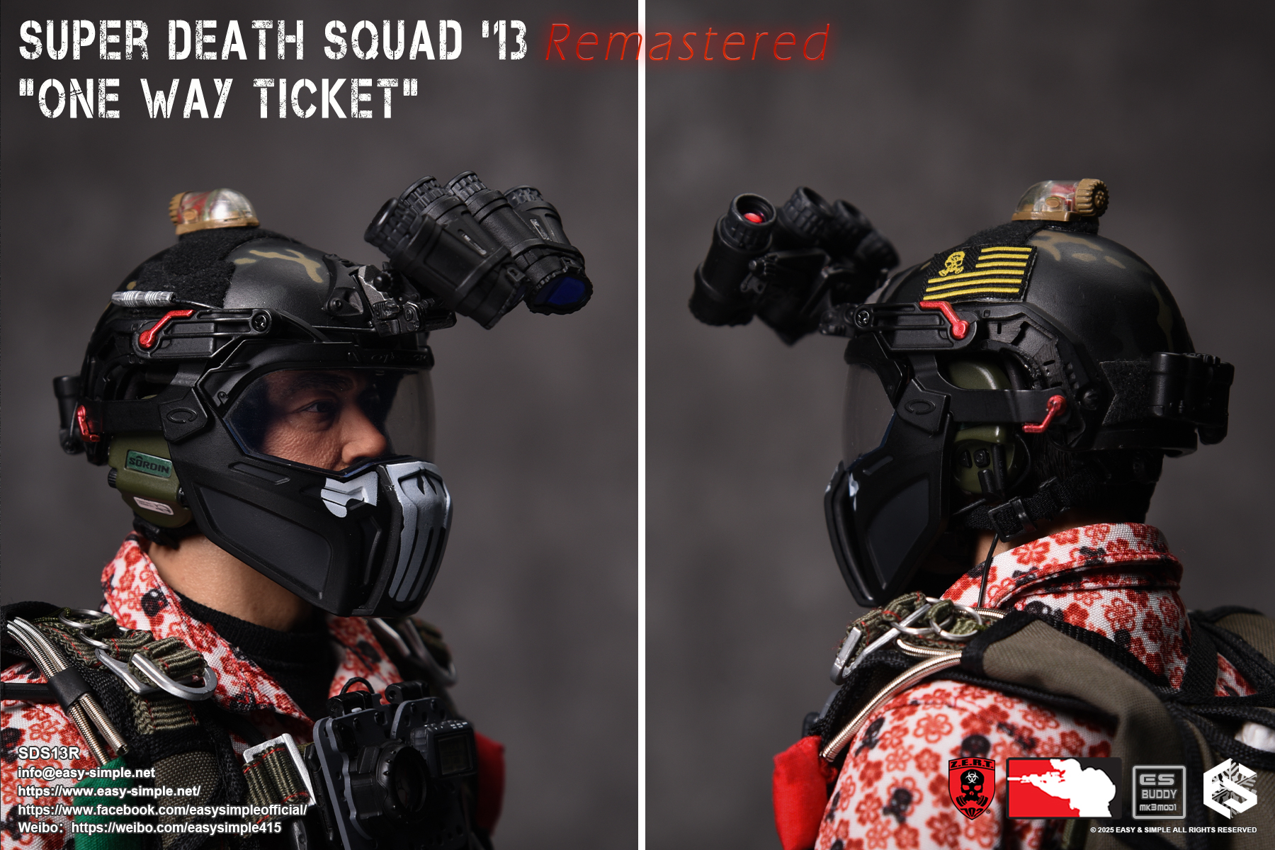 [สั่งจอง]Z.E.R.T ES SDS13R 1/6 : SUPER DEATH SQUAD'13 Remastered ONE WAY TICKET