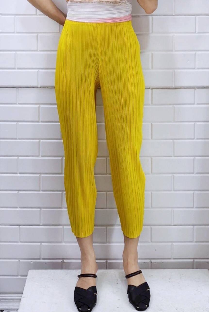 ยาว 34นิ้ว!! 2MUAY รุ่น GJO2188 กางเกงผู้หญิง กางเกงอัดพลีทคุณภาพ 12สี FREE SIZE CASUAL FIT PLEATES PANTS