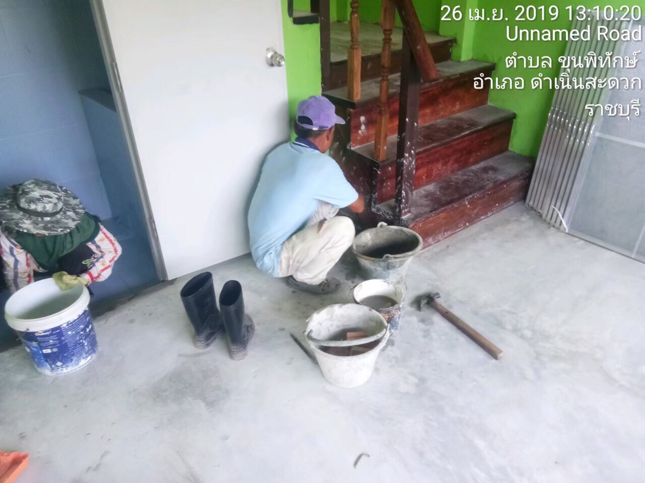 งานสร้าง ห้องพักครู รร.ดอนฟักทอง