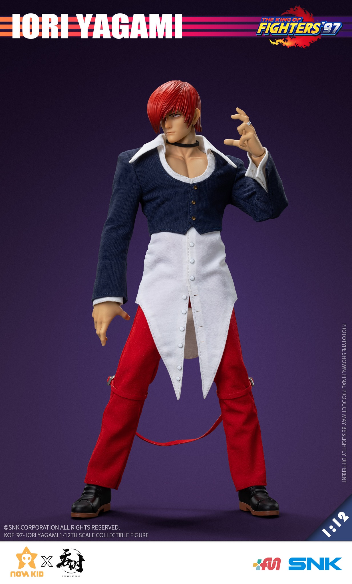 [สั่งจอง] Tunshi Studio TS-XZZ-008 1/12 : Iori Yagami