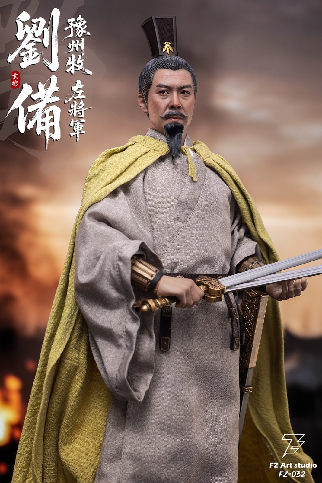 [สั่งจอง]FZ Art studio FZ032 1/6 : Shu Chapter Governor of Yuzhou Left General Liu Bei Liu Xuan De