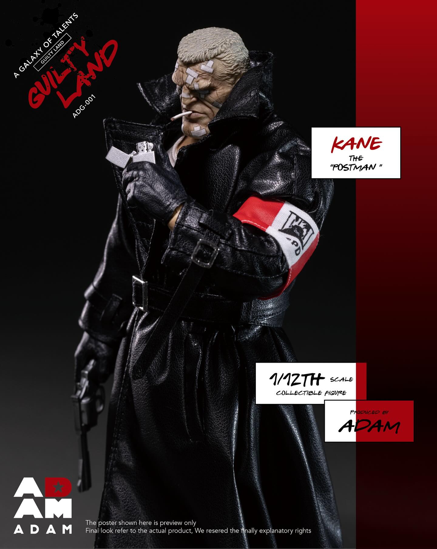 [สั่งจอง]ADAM-ADG-001 1/12 : GUILTY LAND-KANE THE “POSTMAN”