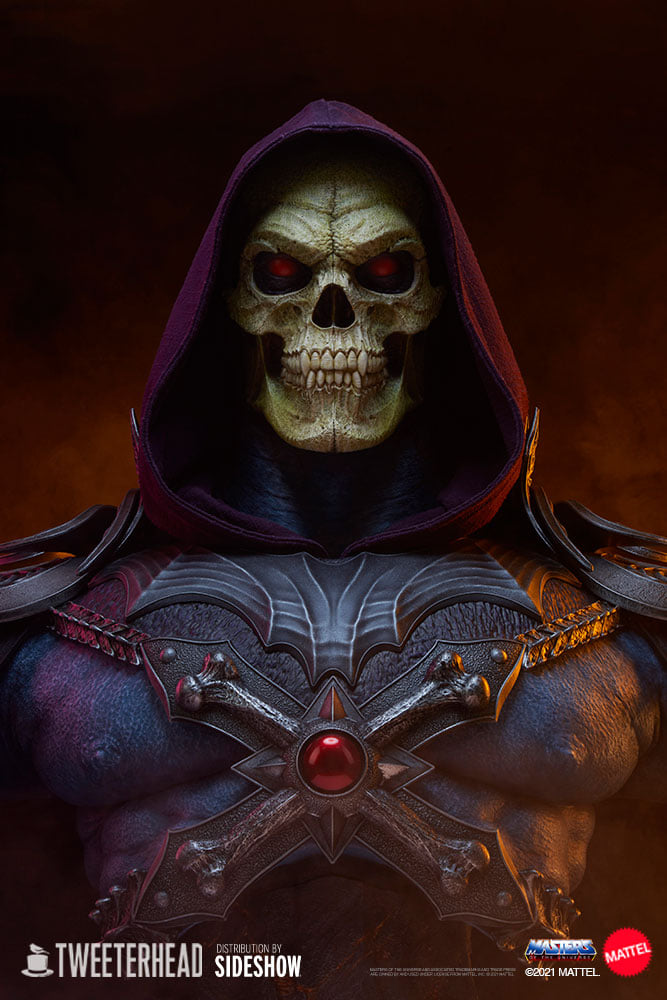 [สั่งจอง]Tweeterhead 907435 1/1 Life-Size Bust : Skeletor