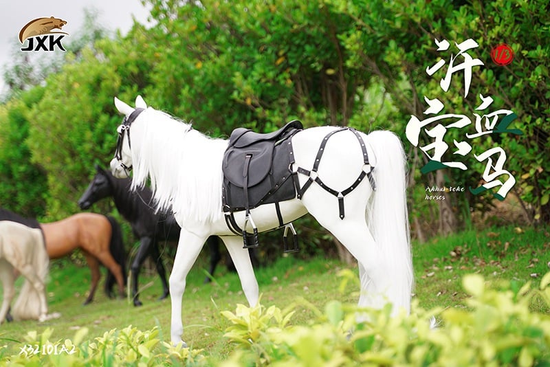 [สั่งจอง]JXK X32101A 1/3 : Akhal-teke horses