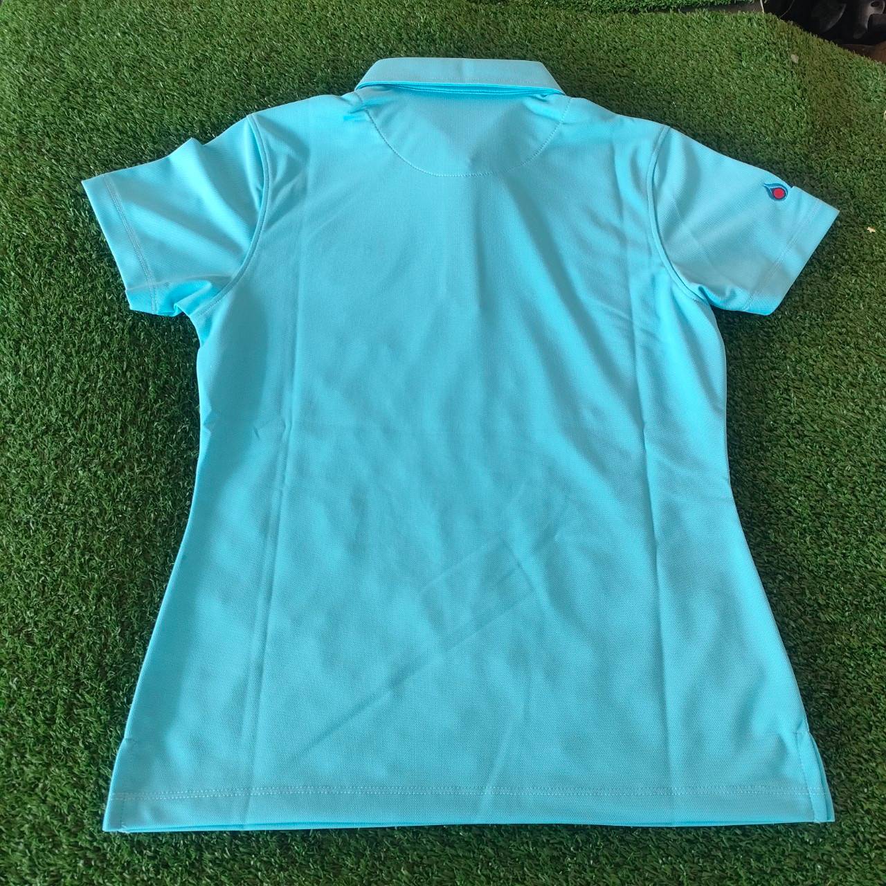 **เสื้อกอล์ฟสำหรับสุภาพสตรี** เสื้อกอล์ฟ WIN ปตท ของใหม่!! ระบายอากาศได้เป็นอย่างดี ขนาดไชส์ S มือหนึ่ง ของแท้ BY NakaraLuxurious