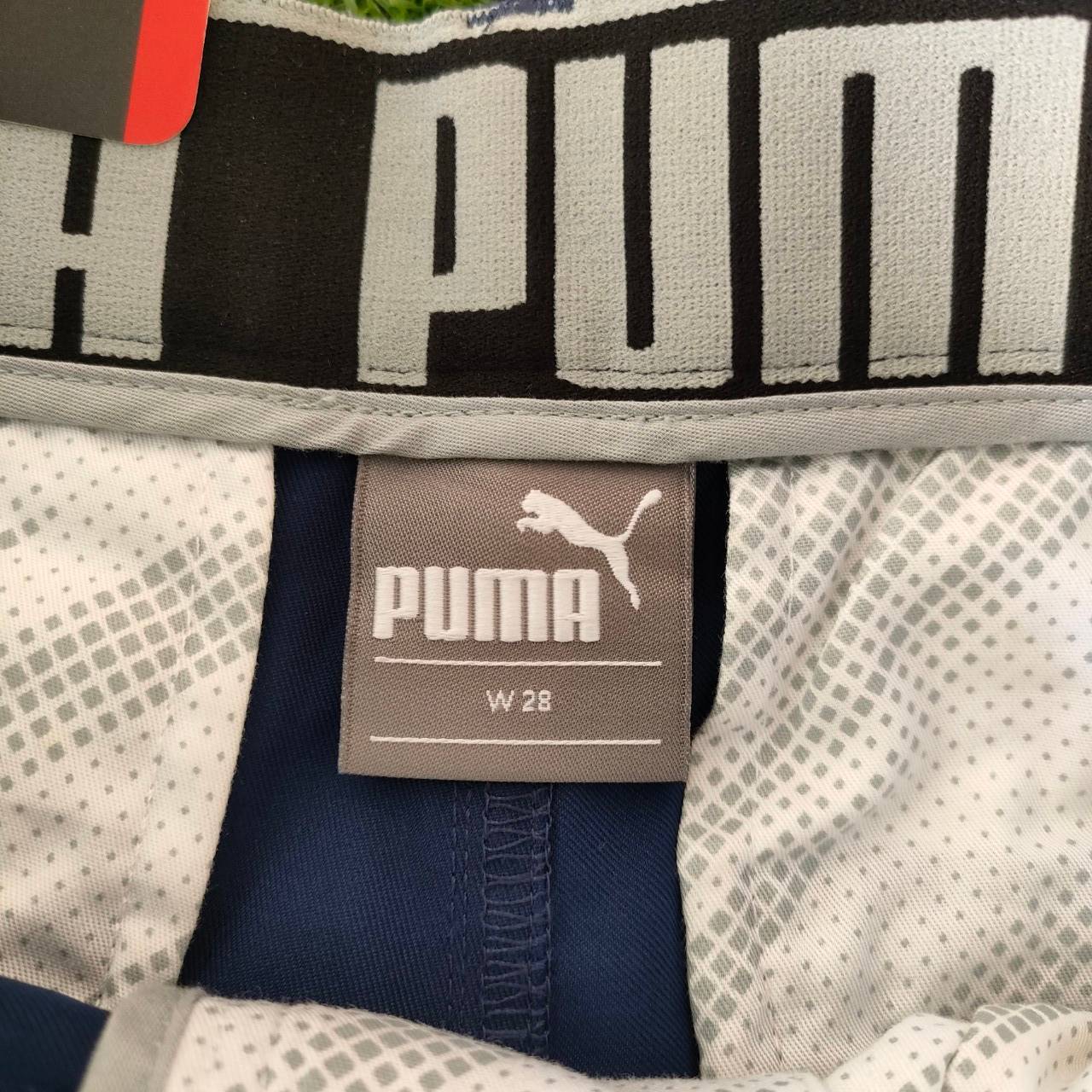 กางเกงกอล์ฟขาสั้น PUMA มือ 1 ของศูนย์ล้างสต๊อค!!! สีกรม ขนาดรอบเอว 28