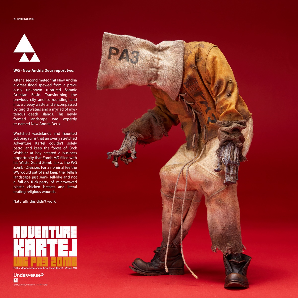 [สั่งจอง] Underverse 12" : Adventure Kartel