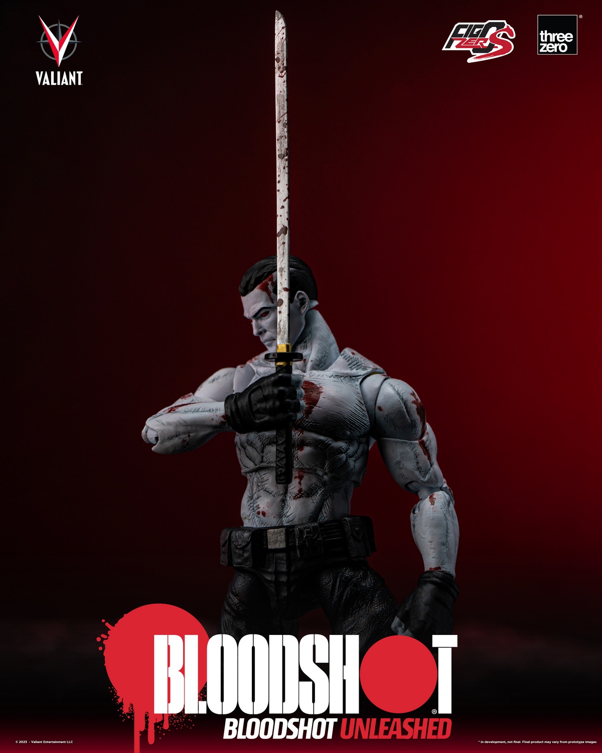 [สั่งจอง] THREEZERO 3Z04220W0 1/12 : FigZero S - VALIANT Bloodshot Unleashed