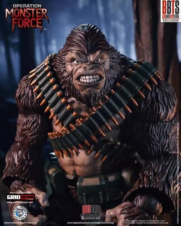 [สั่งจอง]FRESH MONKEY FICTION : Operation: Monster Force 3 Wave – Chatsworth (8นิ้ว)