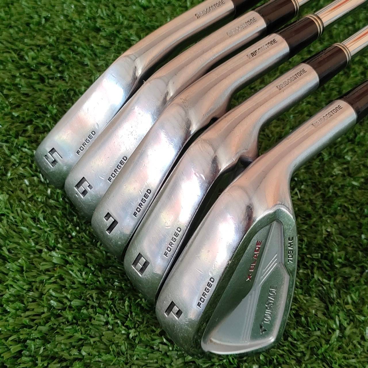 ชุดเหล็ก TOURSTAGE X-BLADE 709 MC มีเหล็ก 5 6 7 8 P ไม่มีเหล็ก 9