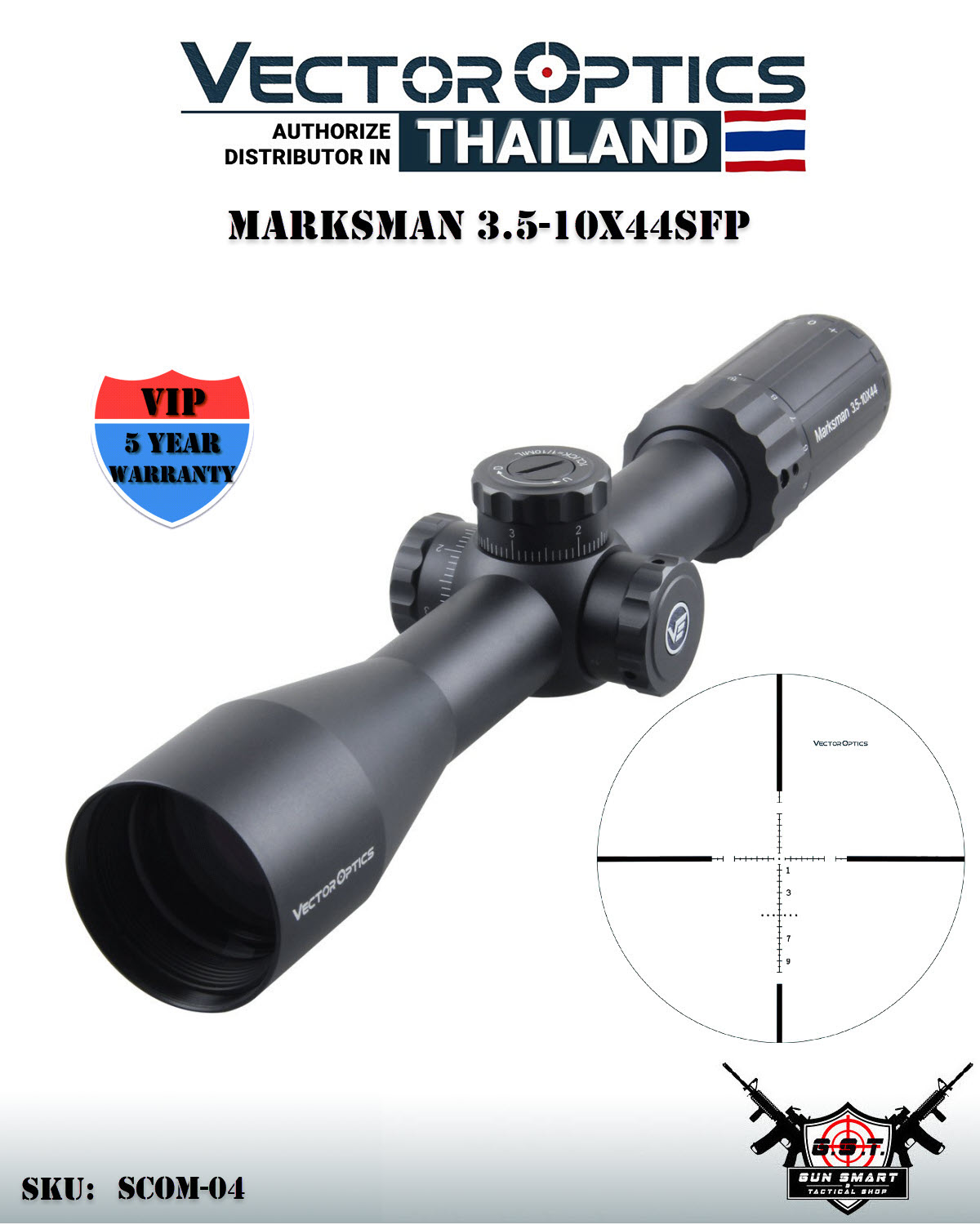 MARKSMAN 3.5-10X44SFP