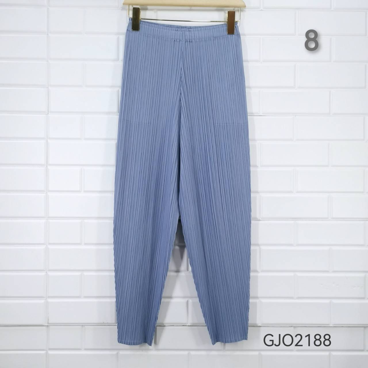 ยาว 34นิ้ว!! 2MUAY รุ่น GJO2188 กางเกงผู้หญิง กางเกงอัดพลีทคุณภาพ 12สี FREE SIZE CASUAL FIT PLEATES PANTS