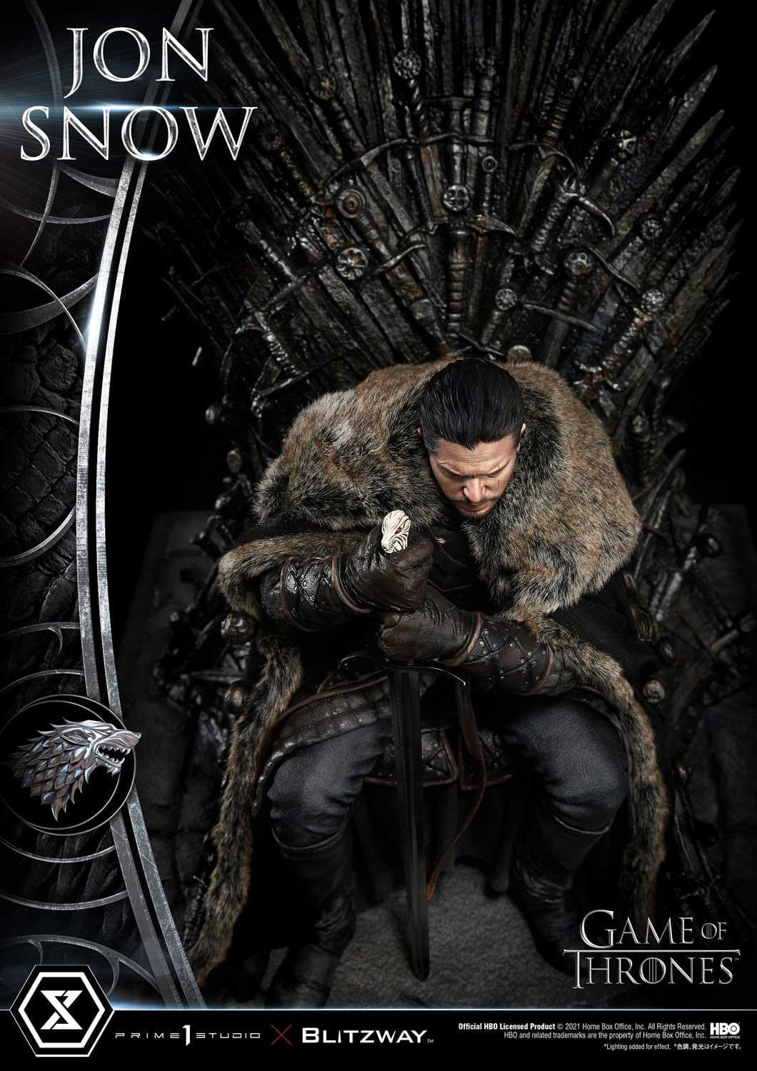 [สั่งจอง]Prime 1 Studio UPMGOT-03 1/4 : Game of Thrones - Jon Snow