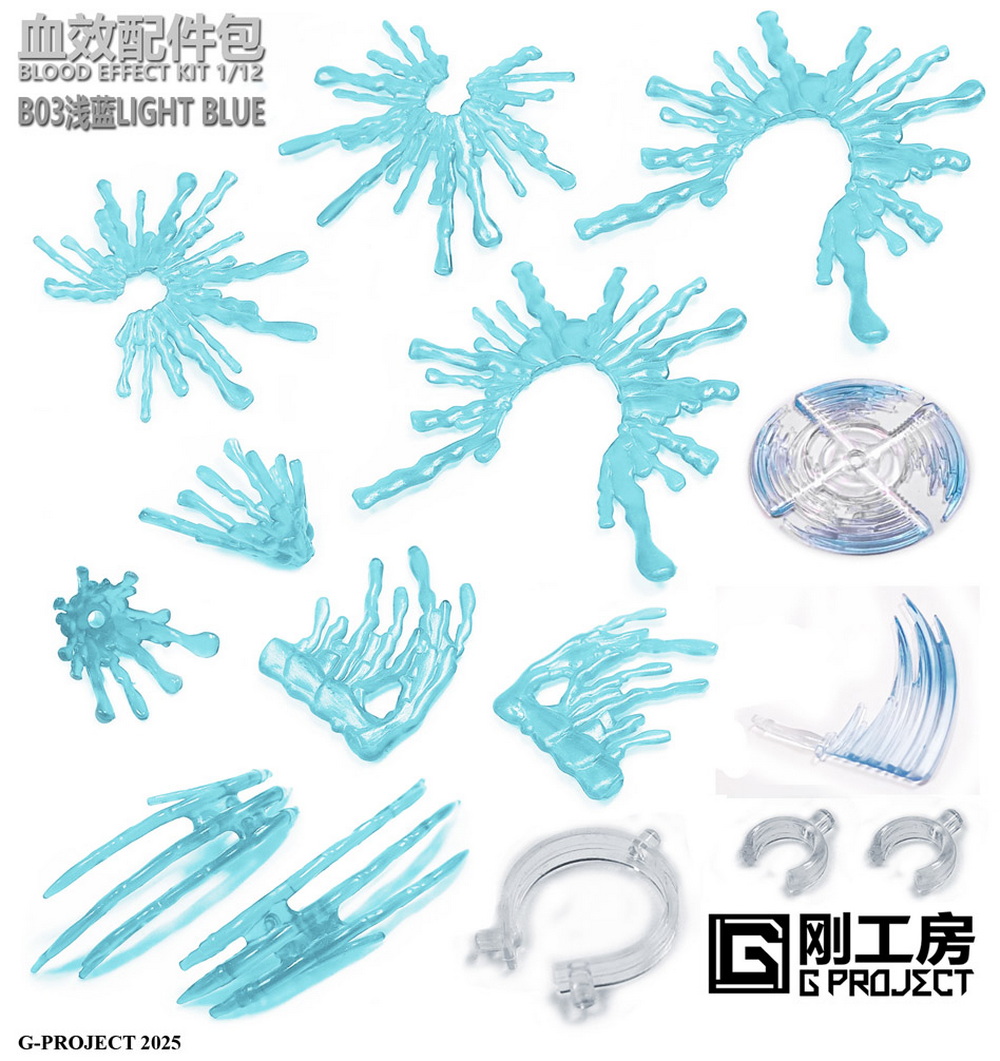 [สั่งจอง] G-Project 1/12 : BLOOD EFFECT KIT