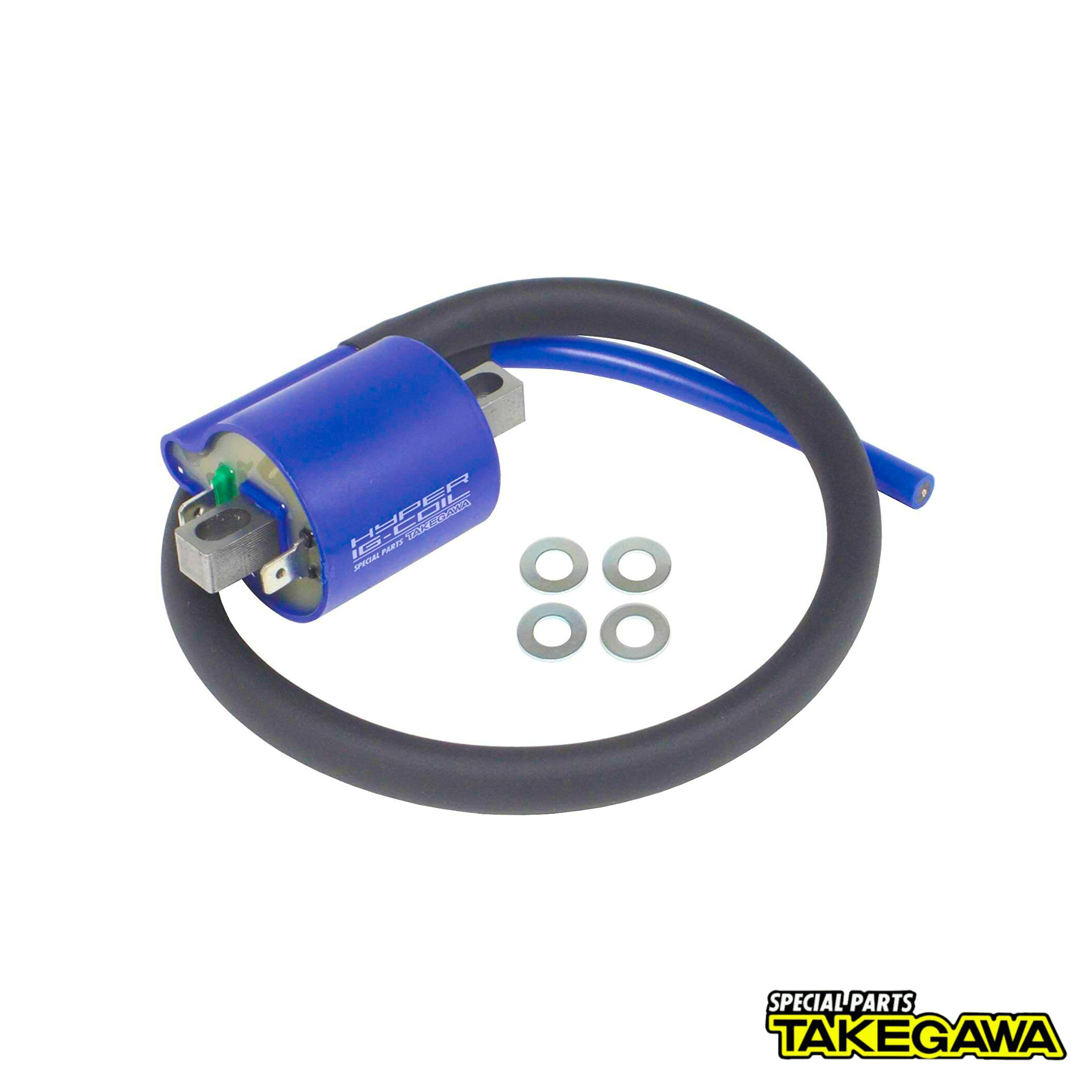 คอยล์จุดระเบิด (หัวฉีด) Takegawa Hyper Ignition Coil - Blue