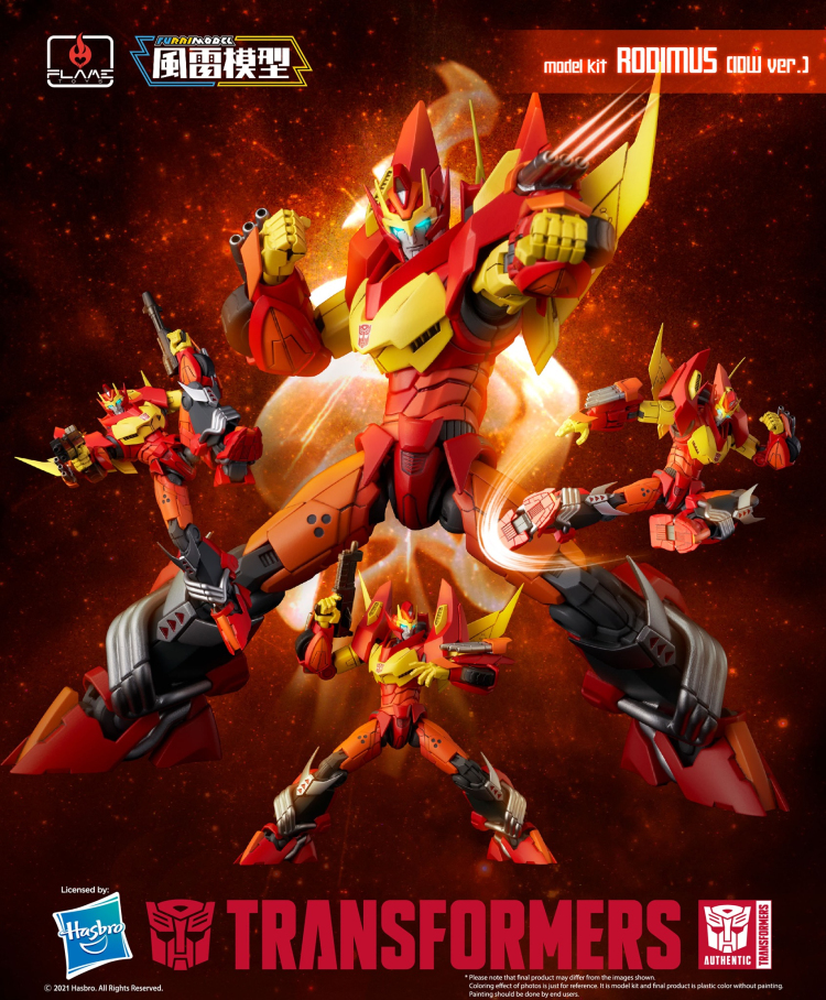 [สั่งจอง] Flame Toys Furai Model : Rodimus IDW Ver. Reissue (15Cm)
