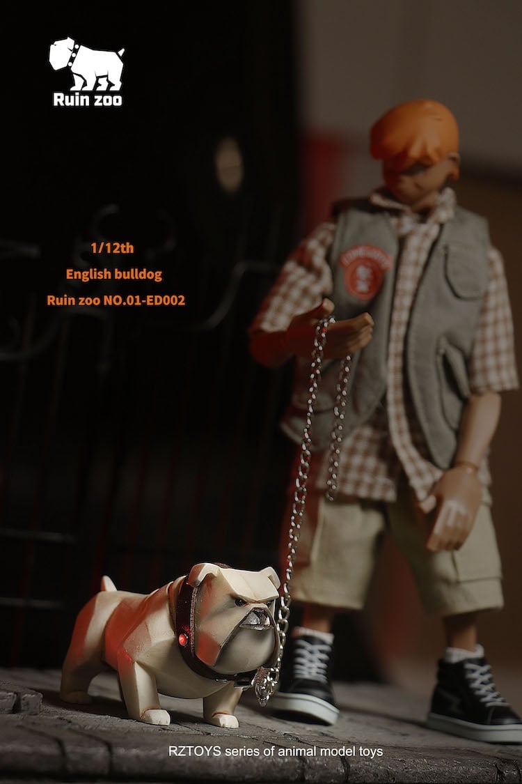 [สั่งจอง]RZTOYS 1/12 : English bulldog