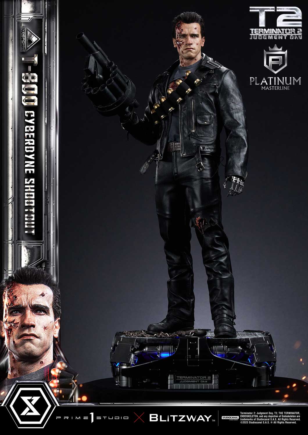 [สั่งจอง] Prime 1 Studio : T-800 (Terminator 2: Judgement Day)