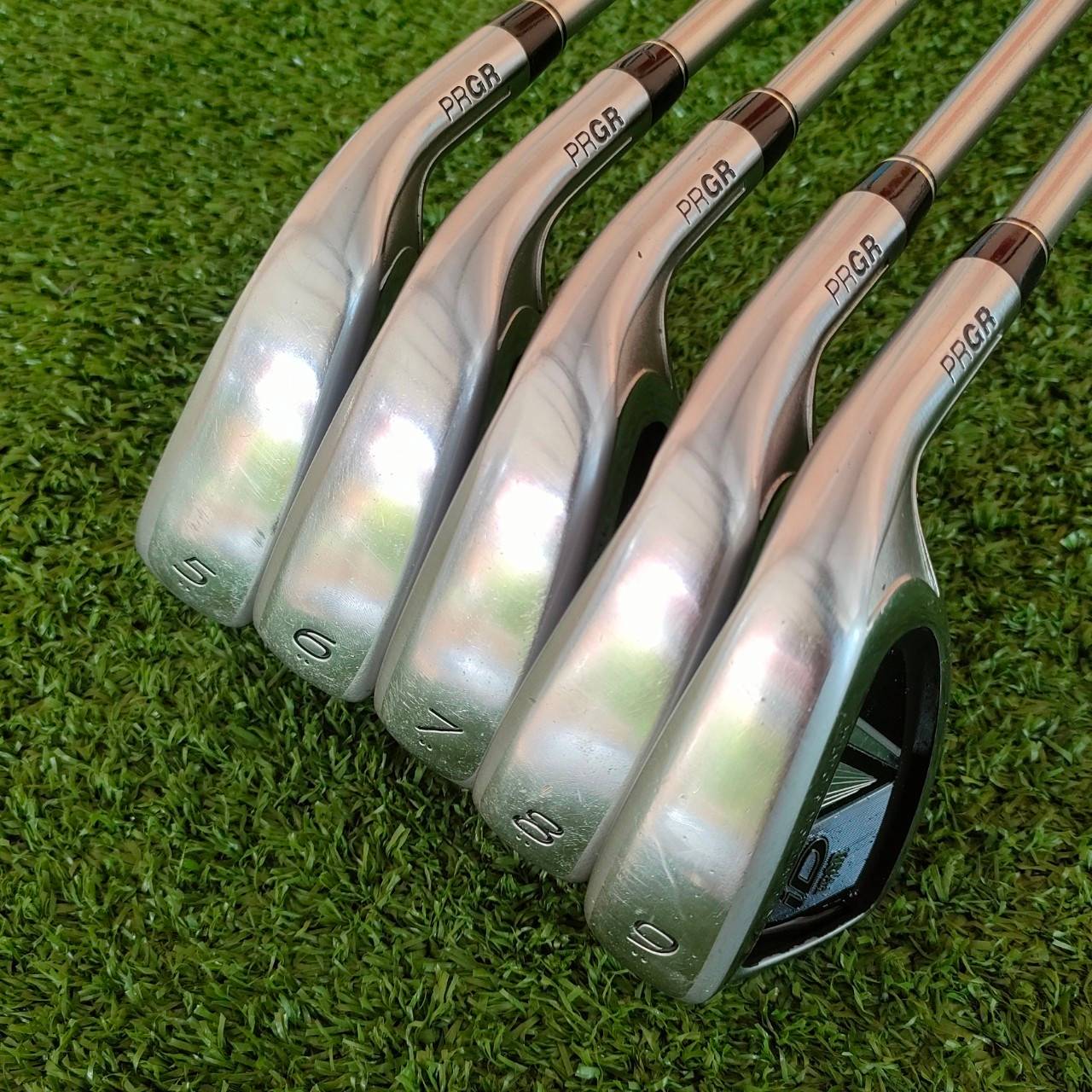 ชุดเหล็ก PRGR iD nabla X มีเหล็ก 5-9 ก้าน iD NACLA X M-37 เหล็กพรีเมี่ยมญี่ปุ่นแท้ๆ ตระกูล nabla ไม้กอล์ฟมือสอง ของแท้ BY NakaraLuxurious