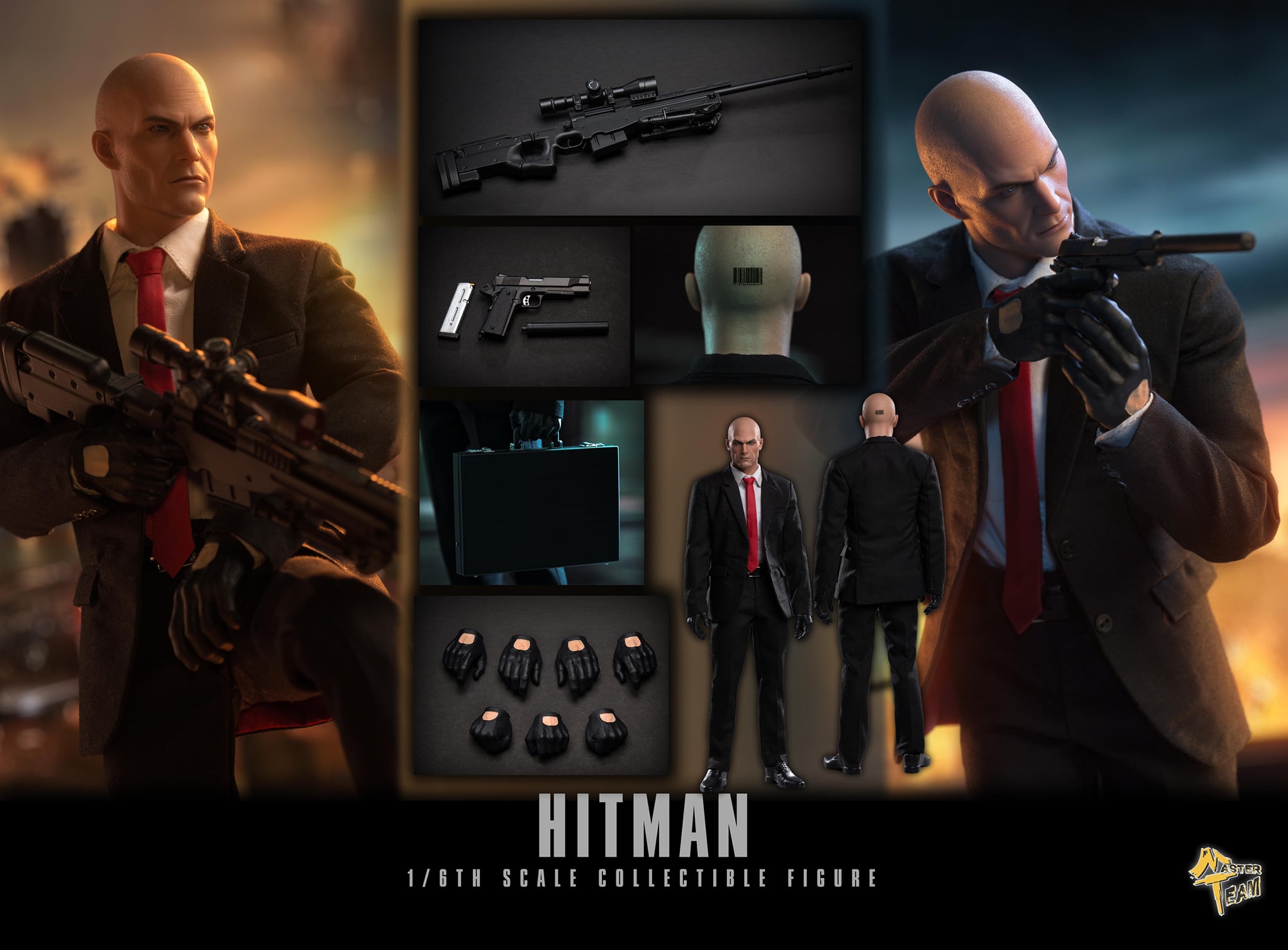 [สั่งจอง]MTTOYS MTT007 1/6 : HITMAN 47
