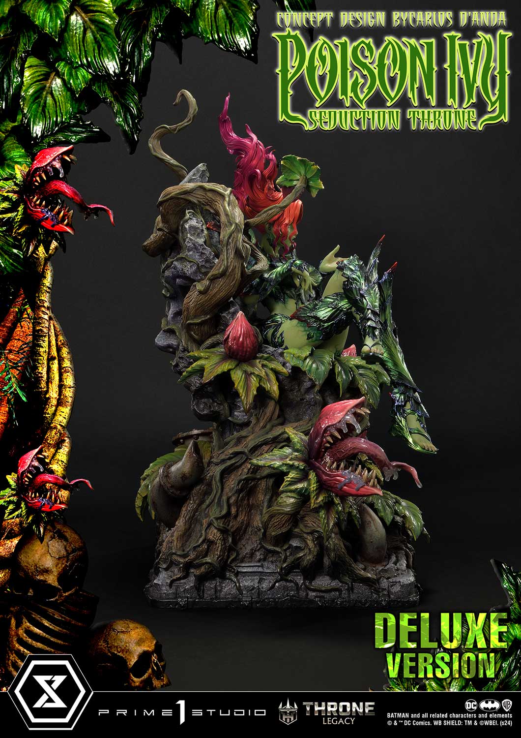 [สั่งจอง]Prime 1 Studio : Poison Ivy Seduction Throne (Concept design by Carlos D'Anda)