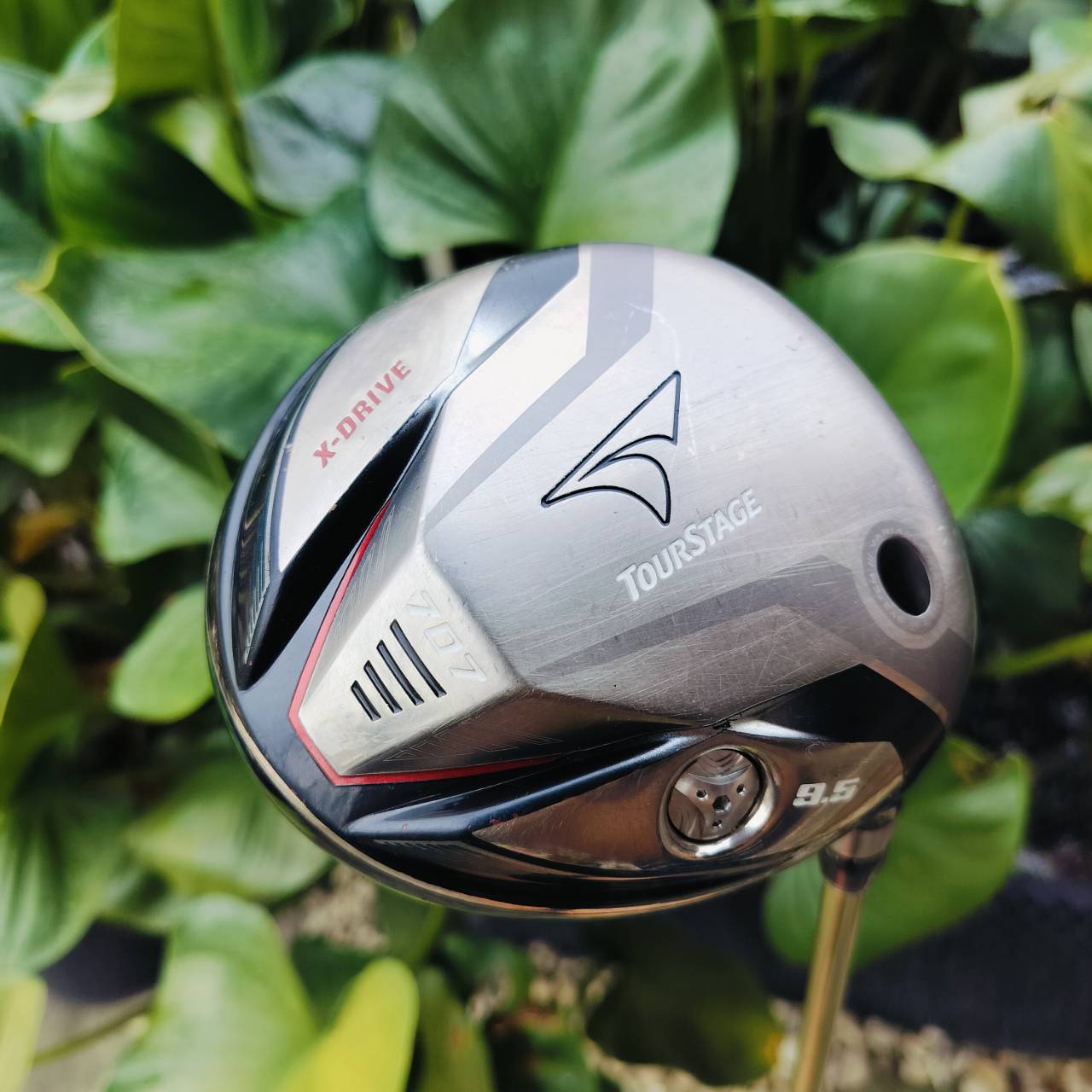 Driver TOURSTAGE X-DRIVE 707 องศา 9.5 ก้าน TOUR AD FLEX S หัวใหญ่ ตีไกลจัด ก้านดีมากๆค่ะ ไม้กอล์ฟพรีเมี่ยมมือสอง ของแท้ By NakaraLuxurious