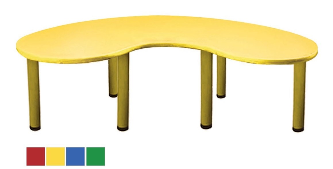 ชุดโต๊ะทรงถั่ว พร้อมเก้าอี้6ตัว เสี้ยวพระจันทร์ ตัวยู โต๊ะกิจกรรมนักเรียน ทำกิจกรรมกลุ่ม พลาสติก ปรับระดับได้ โต๊ะพร้อมเก้าอี้เด็ก พร้อมส่ง สำหรับเด็ก อนุบาล โรงเรียน เนอสเซอรี่ ศูนย์พัฒนาเด็กเล็ก