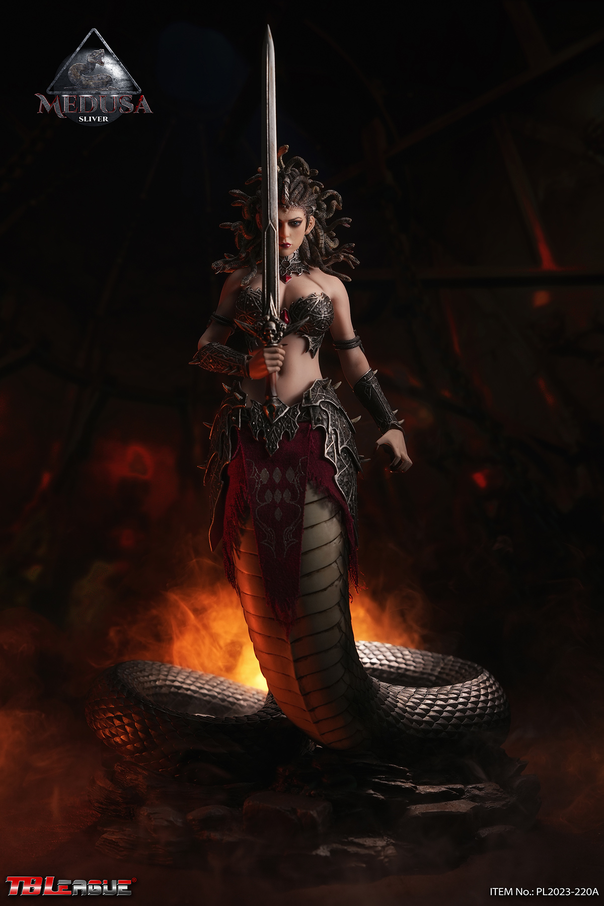 [พร้อมส่ง ]TBLeague 1/6 ： Medusa [Reissue] - PL2023-220A (ดำ)