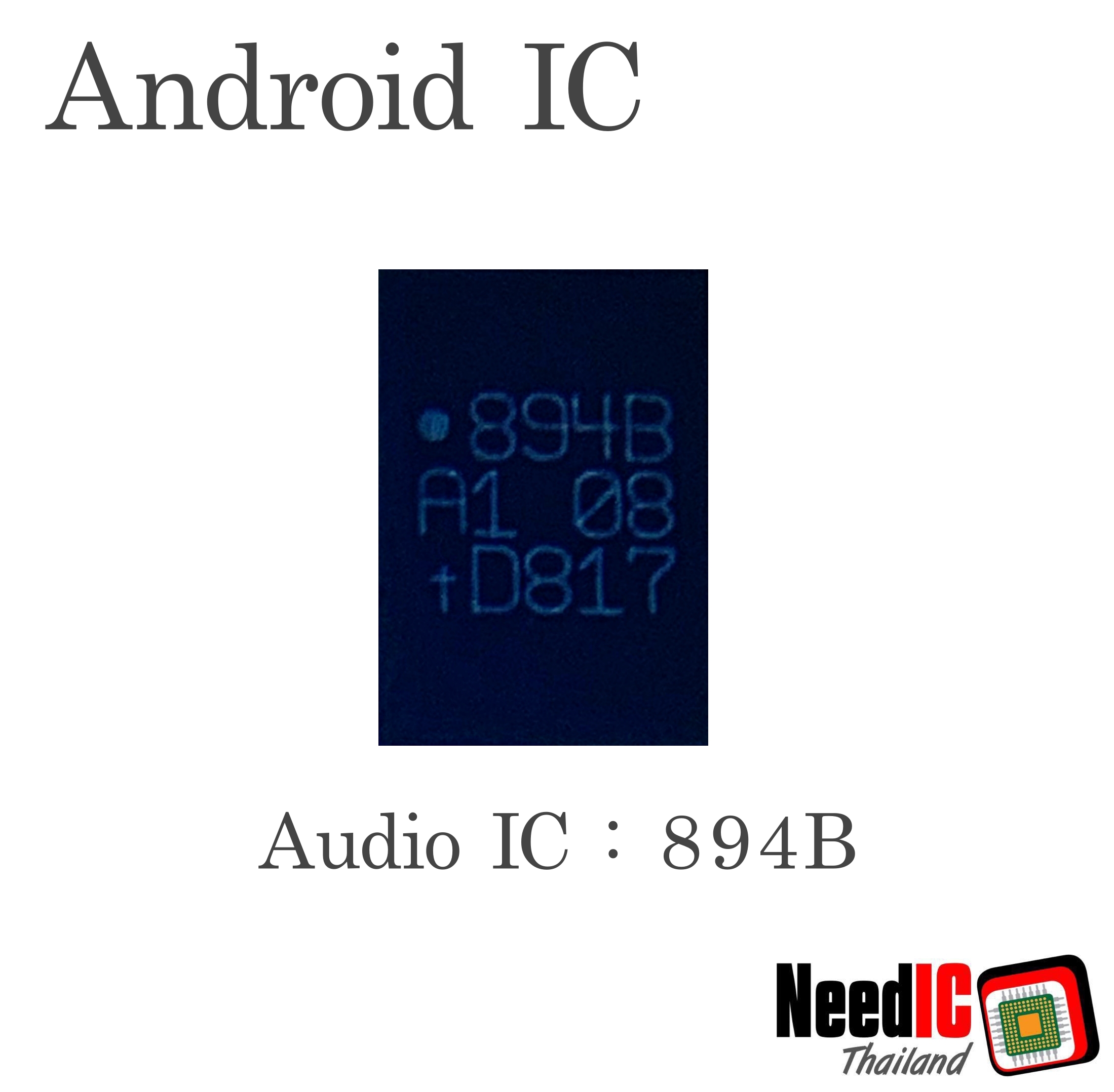 Audio IC : 894B สำหรับ Huawei P10/Mate 10