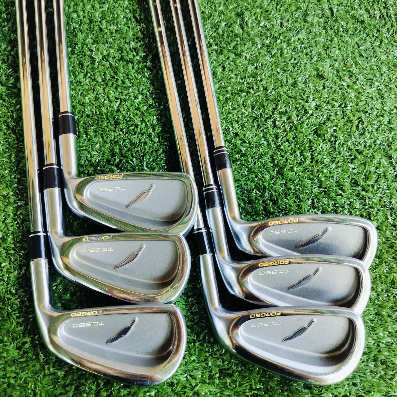 ชุดเหล็ก FOURTEEN TC550 FORGED ก้าน NSPRO MODUS3 FLEX S สุดยอดเหล็ก FORGED แถวหน้าของญี่ปุ่น ไม้กอล์ฟพรีเมี่ยมมือสอง ของแท้ By NakaraLuxurious