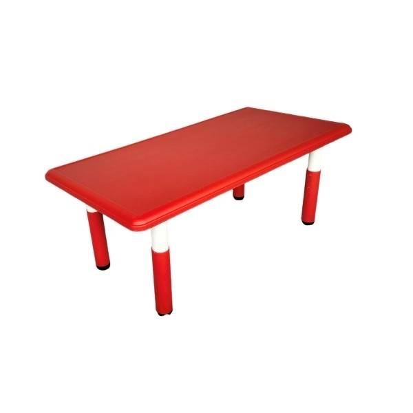 โต๊ะนักเรียนพลาสติก ขาปรับระดับได้,โต๊ะเขียนหนังสือเด็กอนุบาล-ประถม โต๊ะสี่เหลี่ยมผืนผ้า ปรับระดับได้ ราคาโรงงาน พร้อมส่ง