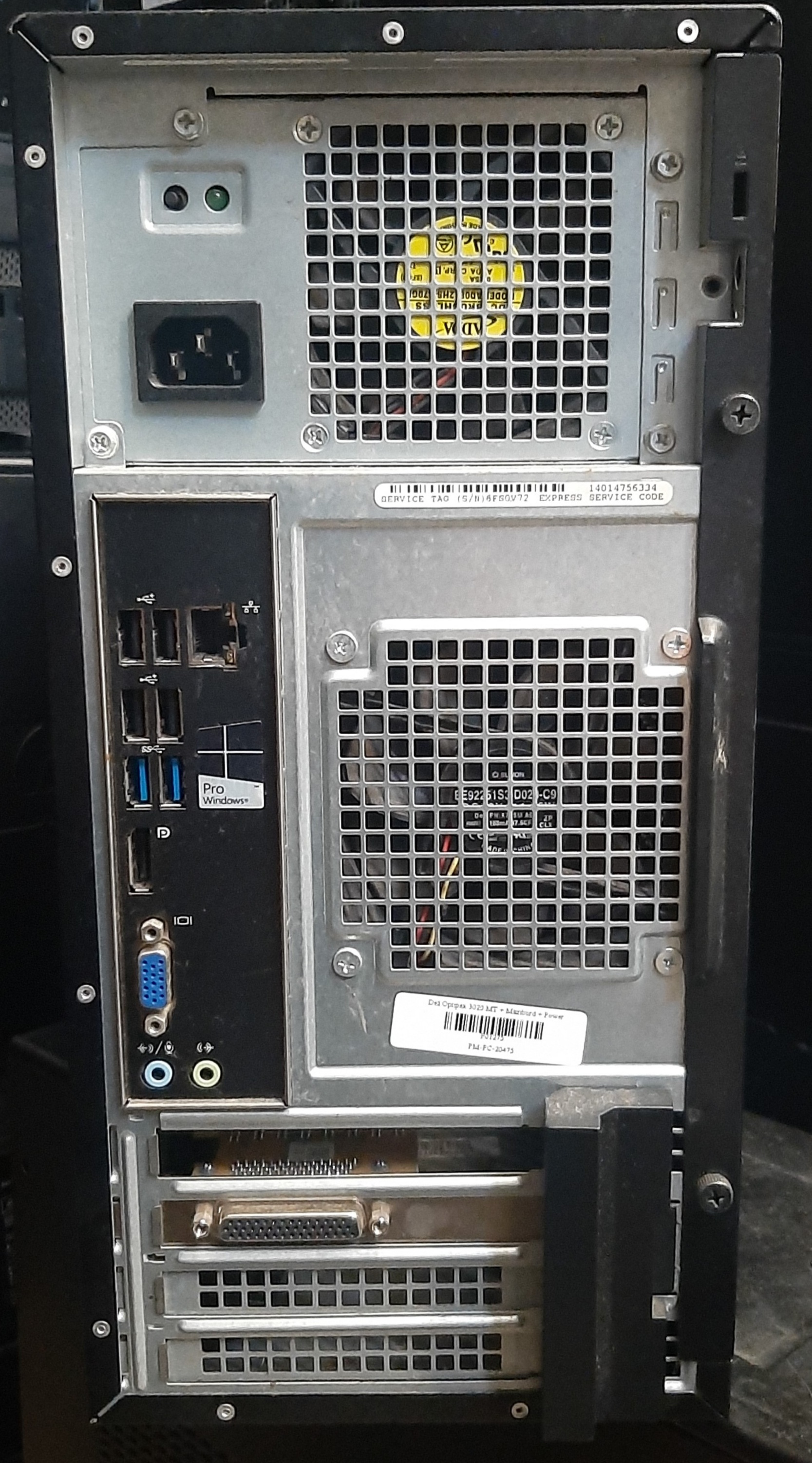 พีซีมือสอง Dell Optipex 3020 MT (i5-4440 Ram8GB HDD500GB) ประกันร้าน 1 เดือน