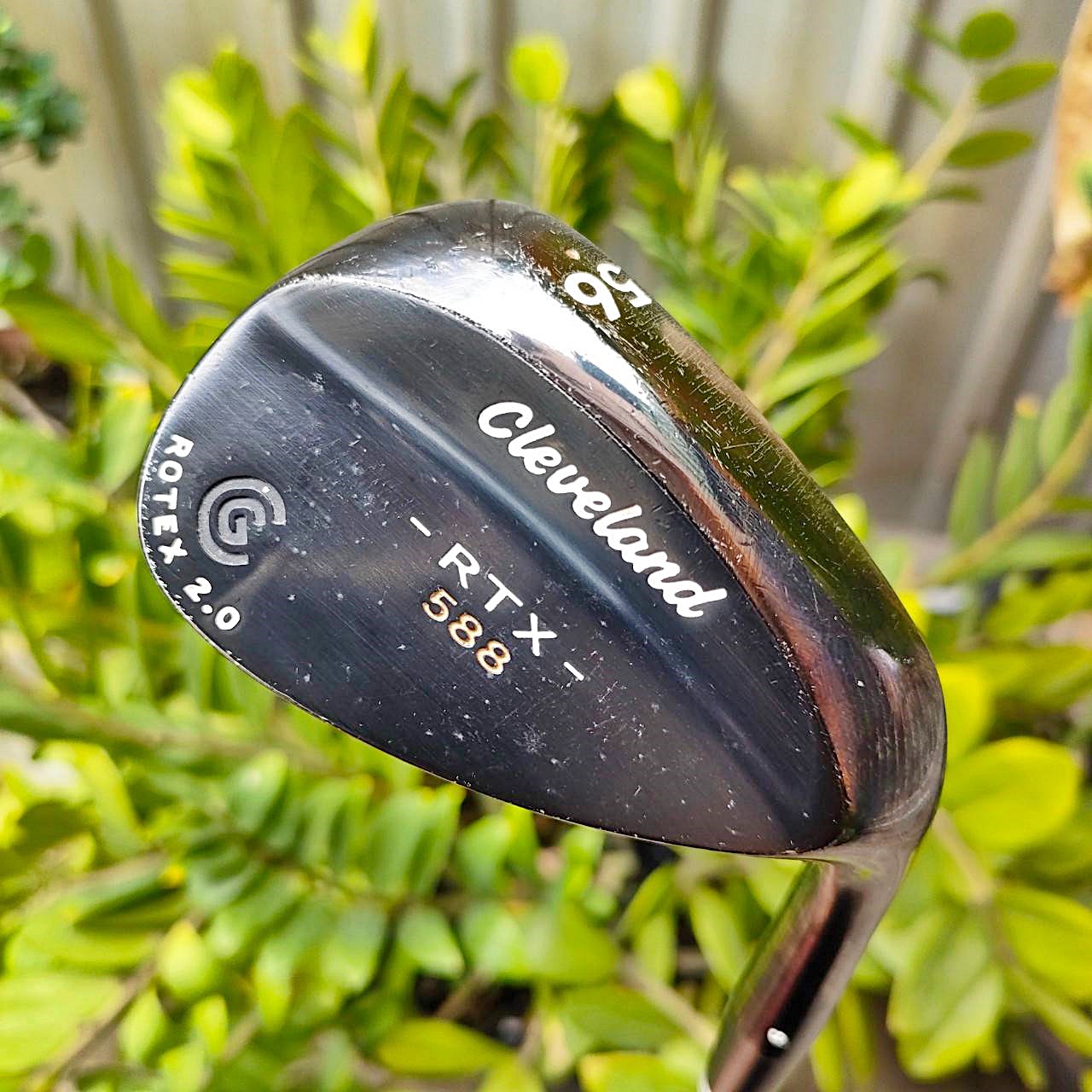 WEDGE CLEVELAND RTX 588 องศา 56 BOUNCE 08 ก้าน DYNAMIC GOLD S200 หน้า ROTEX 2.0 คมๆจัดๆ ร่องสี่เหลี่ยม ไม้กอล์ฟมือสอง ของแท้ BY NakaraLuxurious