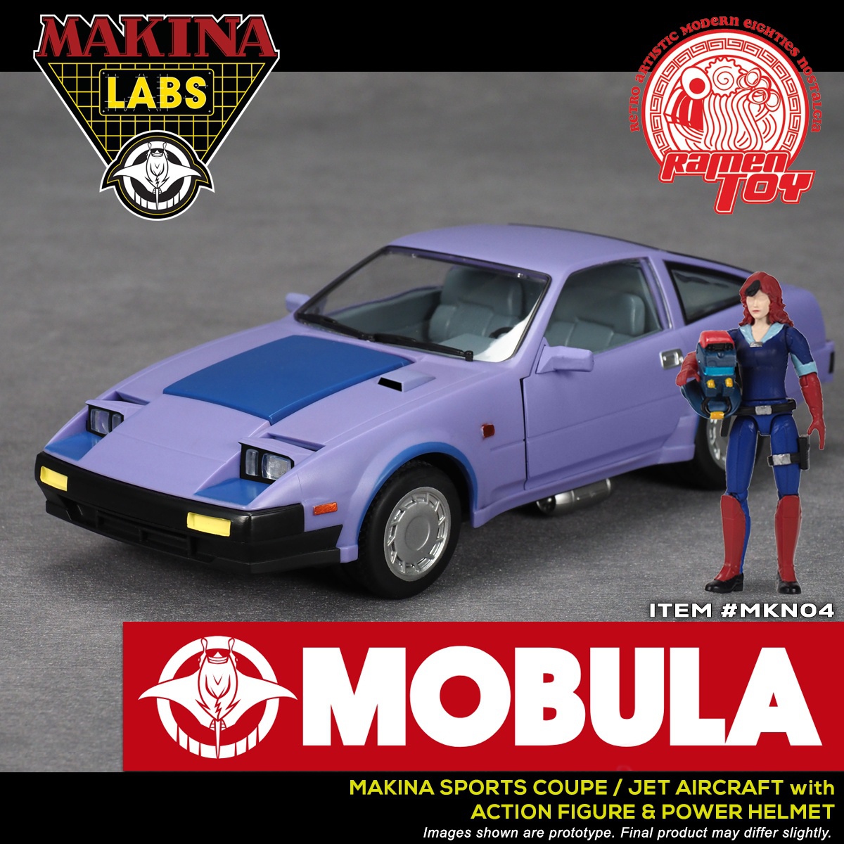 [สั่งจอง]Ramen Toy MKN04 : MAKINA LABS MOBULA