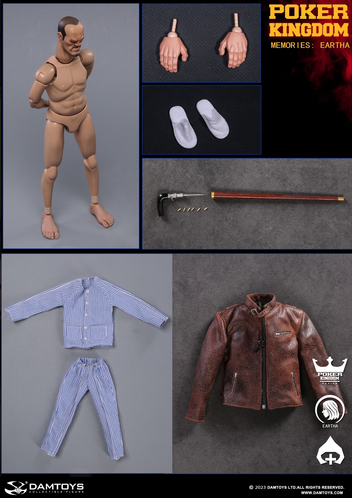 [สั่งจอง] DAMTOYS 1/6 : Poker Kingdom memories