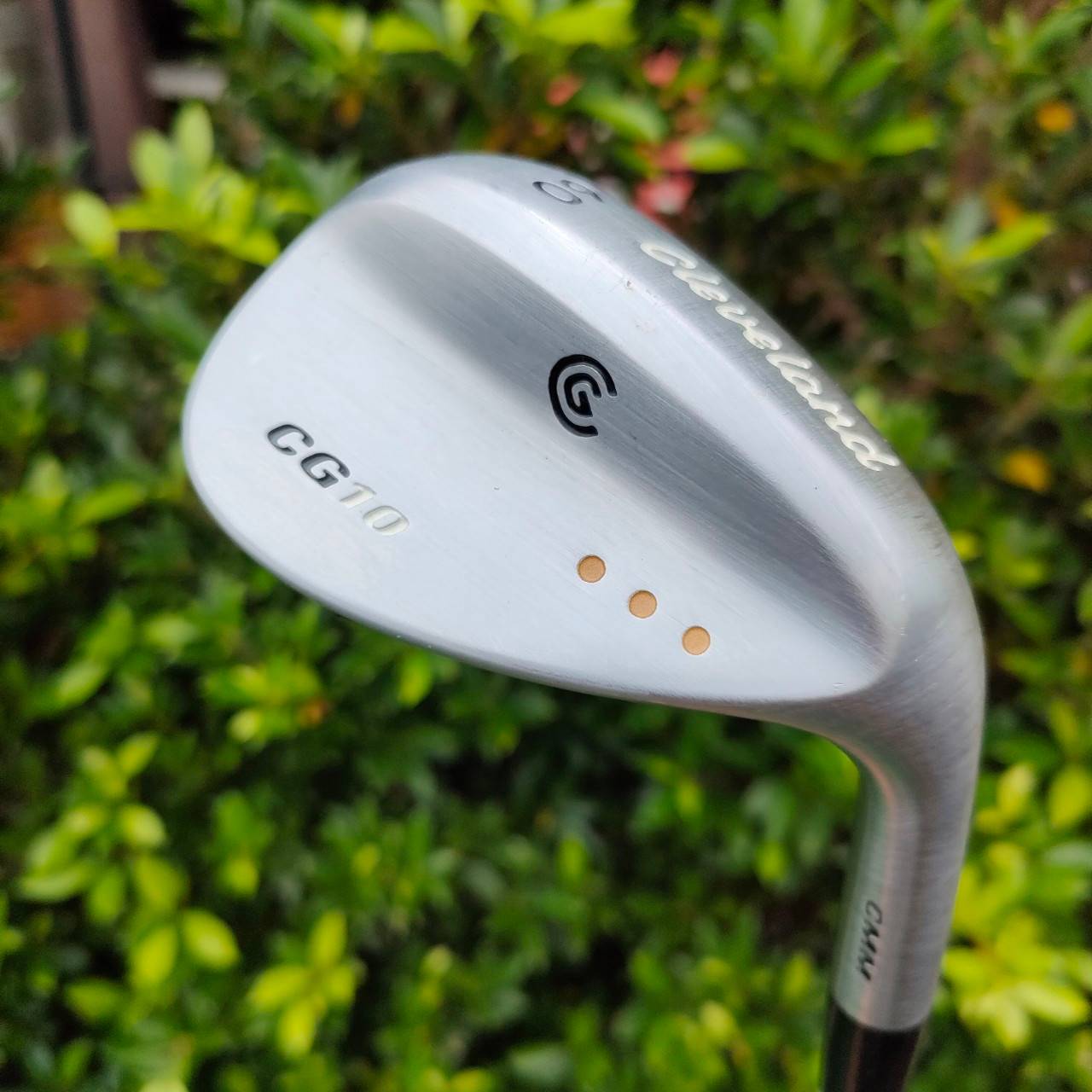 WEDGE CLEVELAND CG10 องศา 60 สามจุด ลดการขุดทราย ก้าน N.S.PRO 850GH FLEX S สภาพสวยเดิมๆเลยครับ