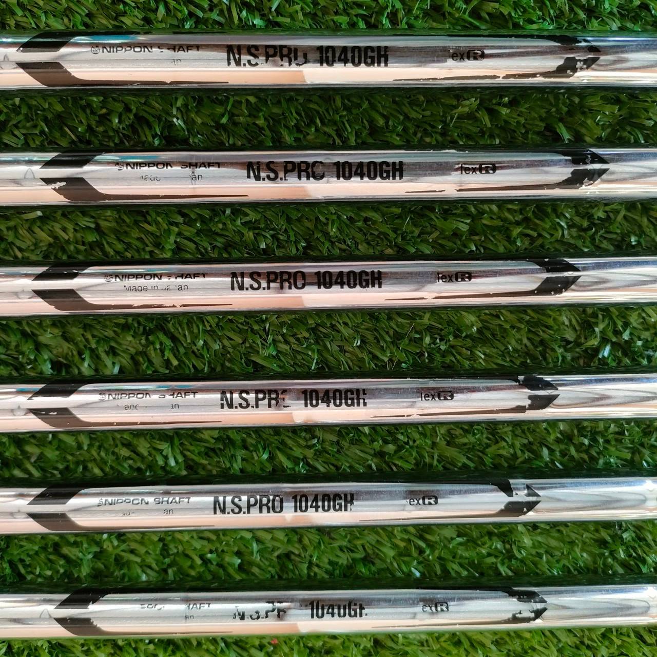 ชุดเหล็ก CLEVELAND CG BLACK HIGH C.O.R. MAX เหล็ก 5 กึ่งไฮบริด มีเหล็ก 5-9 เเละ PW เหล็กเด้งทุกไม้!!! ก้าน N.S.PRO 1040GH FLEX R ไม้กอล์ฟมือสอง ของแท้ BY NakaraLuxurious