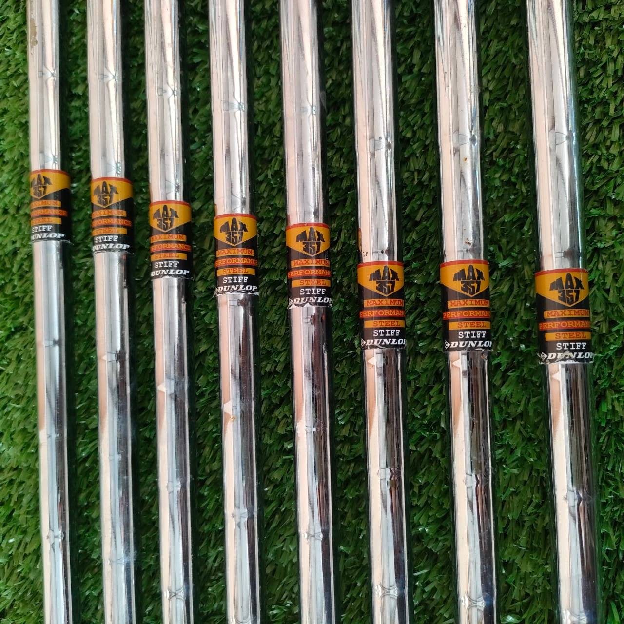 ชุดเหล็ก DUNLOP MAX 357 มีเหล็ก 3-9 เเละ PW ก้าน DUNLOP MAX 357 FLEX S เหล็กใบใหญ่ ตีง่ายแบบสุดๆเลยครับ